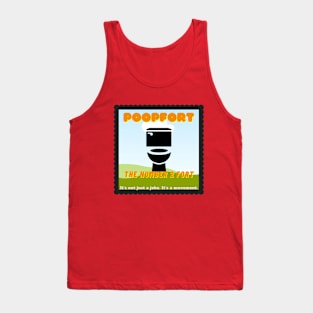 Poopfort stamp Tank Top